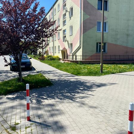 Nowoczesny Apartament W Dzierzoniowie - Parter - Balkon - Pokoj + Sypialnia Buitenkant foto
